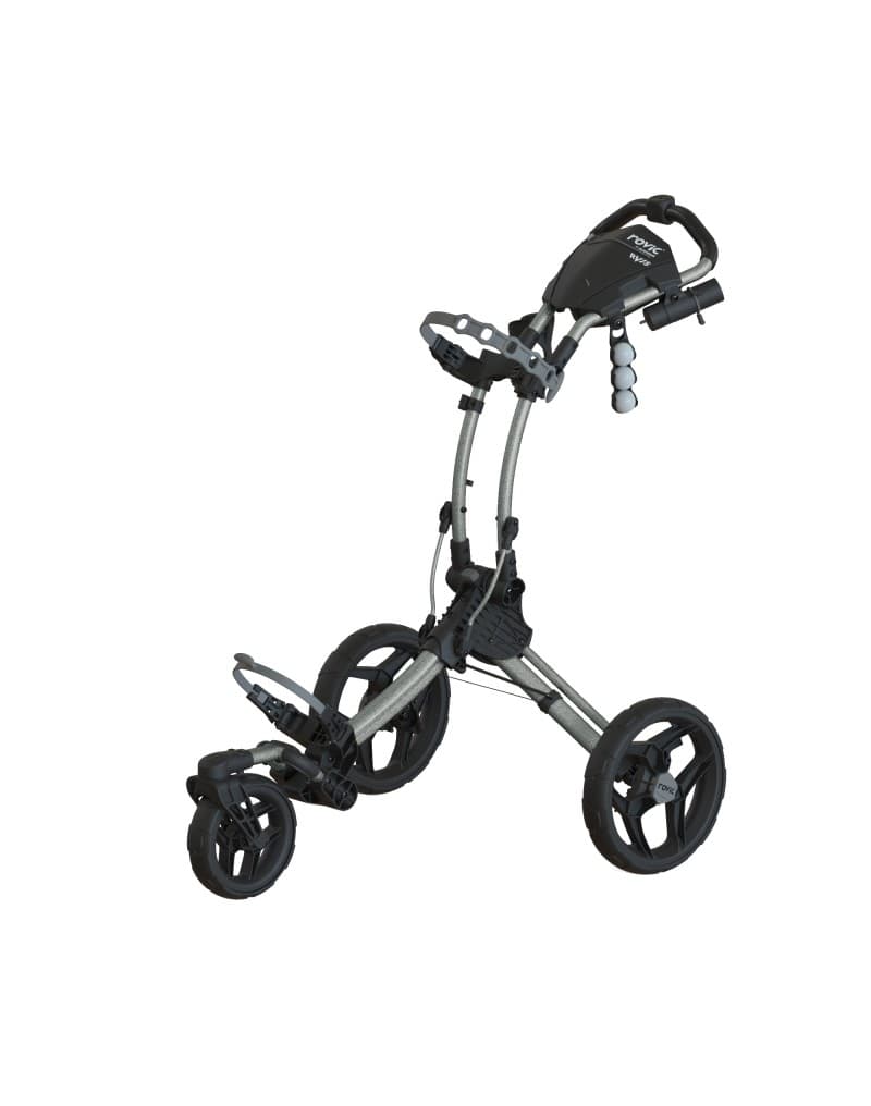 Carro de golf Rovic RV1S Plata/Negro