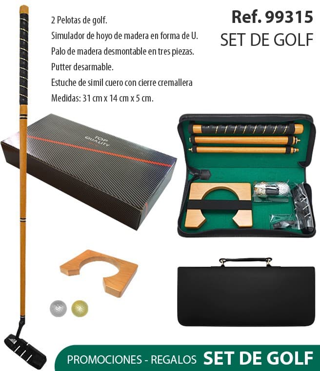 Set de golf regalo - imagen 1