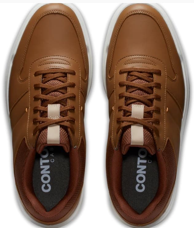 Zapatos Footjoy Contour Casual TAN/WHITE 54373 Hombre - vista miniatura 3