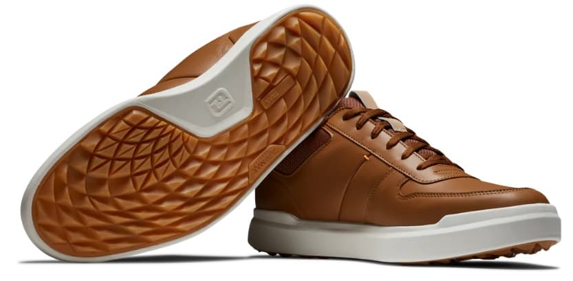 Zapatos Footjoy Contour Casual TAN/WHITE 54373 Hombre - vista miniatura 4