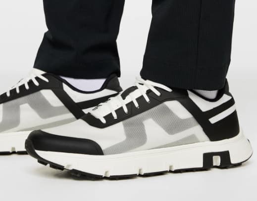 Zapatos J. Lindeberg Vent 500 Blanco/negro - vista miniatura 2