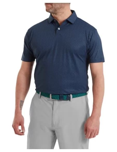 Polo Golf Footjoy Modernist Geo Pique