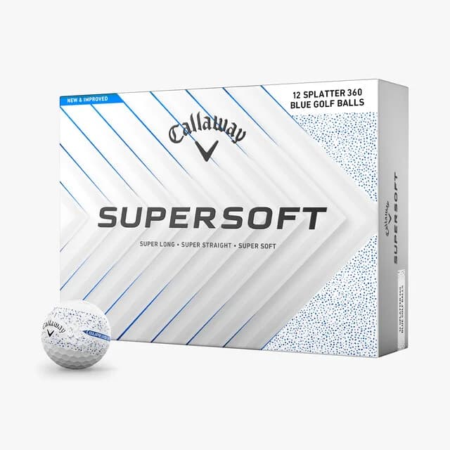 Bolas de Golf Callaway Supersoft Splatter 