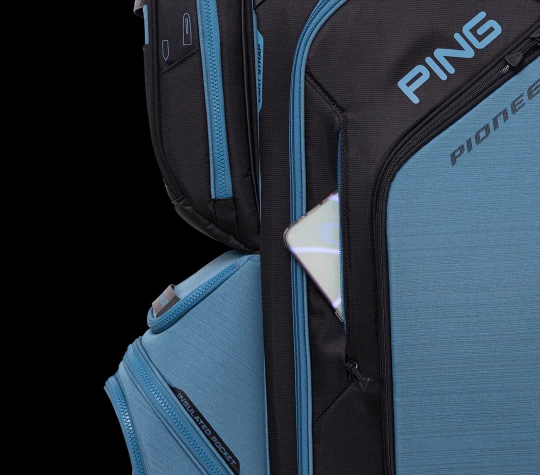 Bolsa de Golf Pig Pioneer Blue Slate/Black - vista miniatura 10