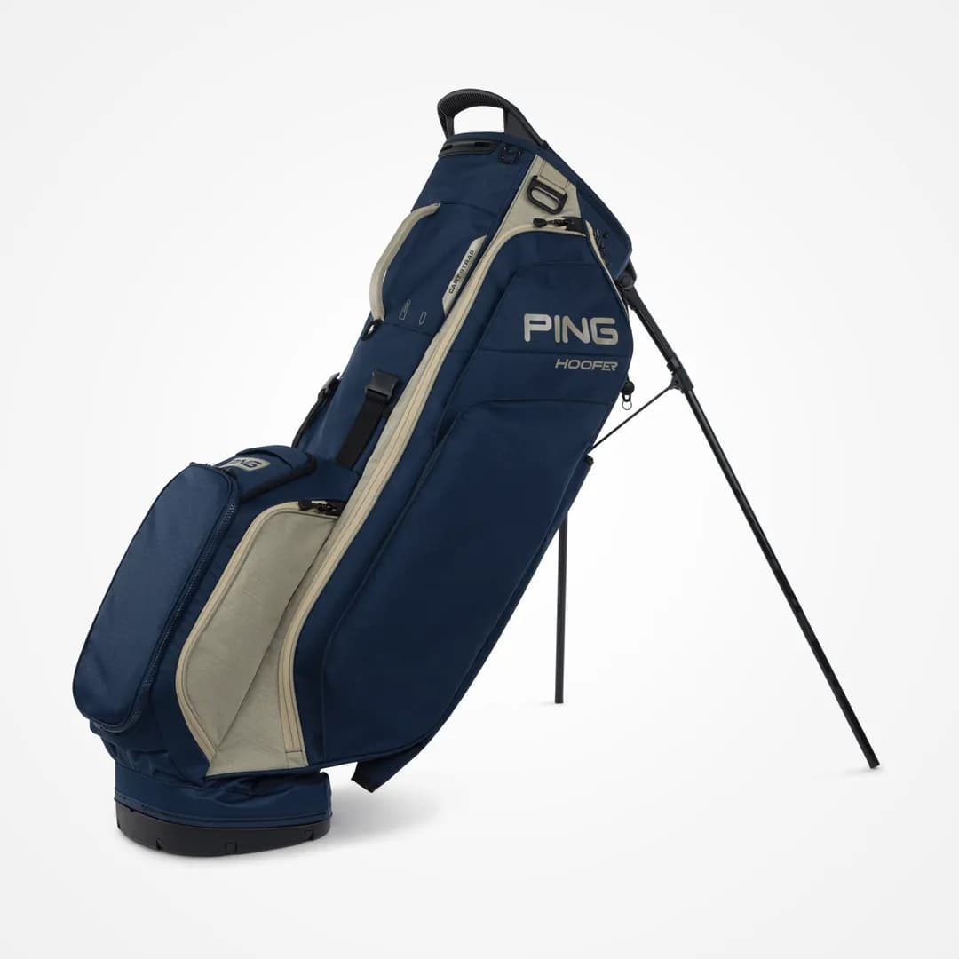 Bolsa de Golf PING Hoofer Navy/Sand - vista miniatura 3