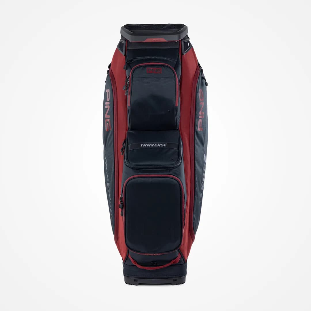 Bolsa de Golf Ping Traverse Black/Heather Red - vista miniatura 2