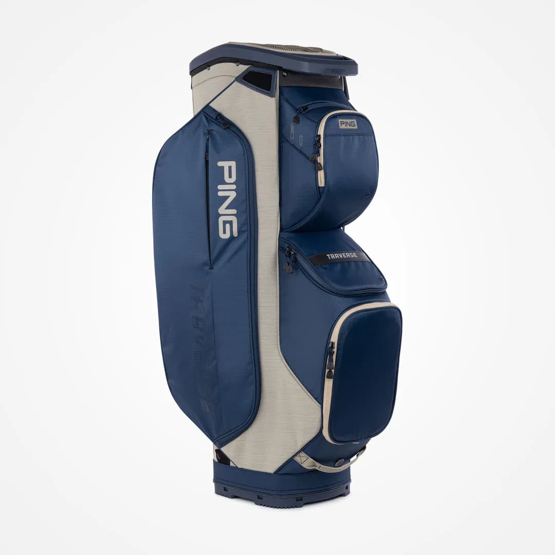 Bolsa de Golf PING Traverse Navy/Heather Sand/White