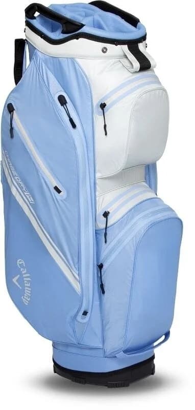 Callaway Chase 14 Dry Waterproof Cart Bag 2026 - Hydrangea Silver - vista miniatura 2