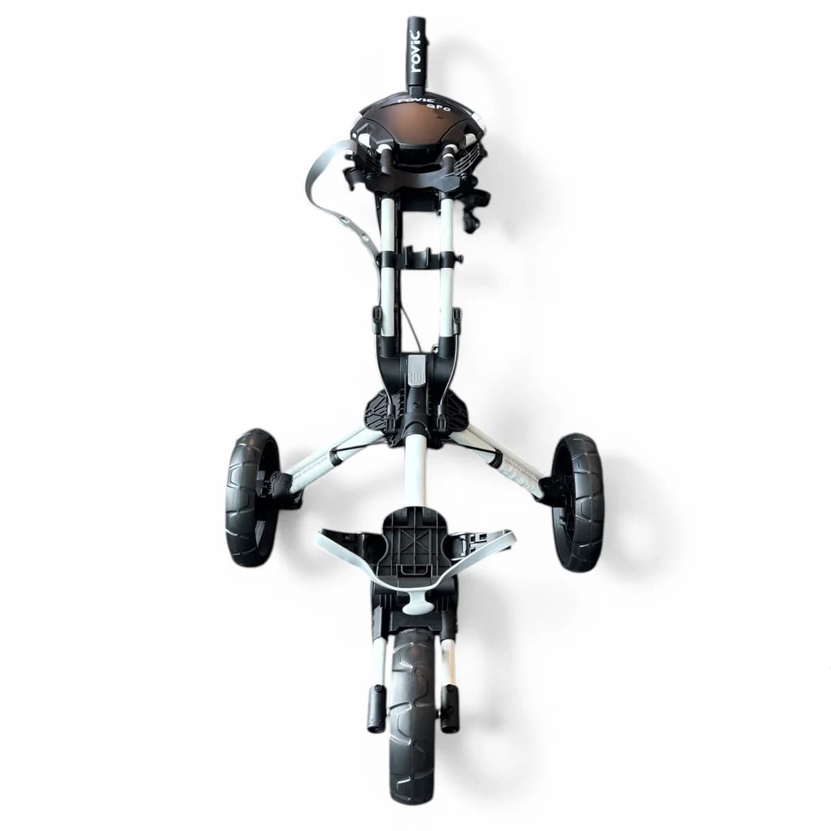 Carro de Golf Rovic QFC Compact Blanco - vista miniatura 3