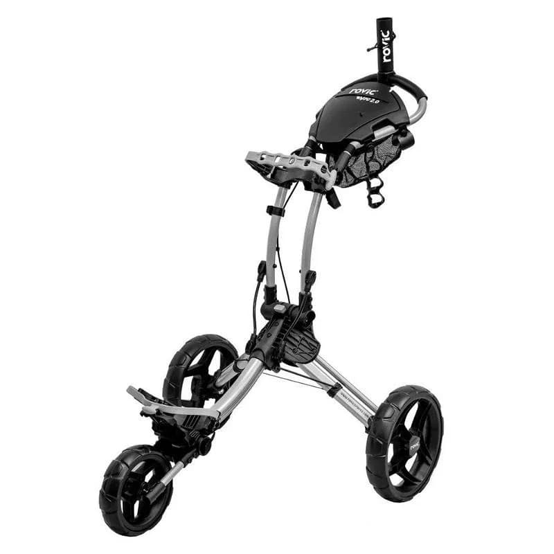 Carro de Golf Rovic RV1C Plata/Negro