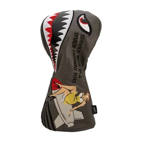 Funda de Driver CMC Shark Bomber Pin Up ( Genuine Leather )