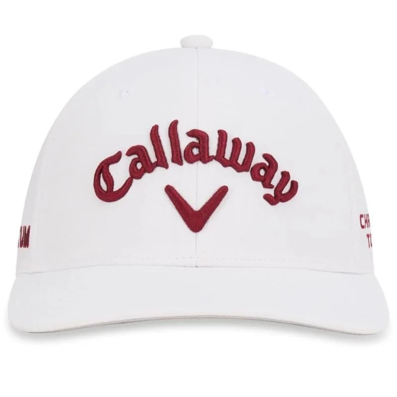 Gorra Callaway  Tour Perf Pro Cuantum Blanca/Roja - vista miniatura 4