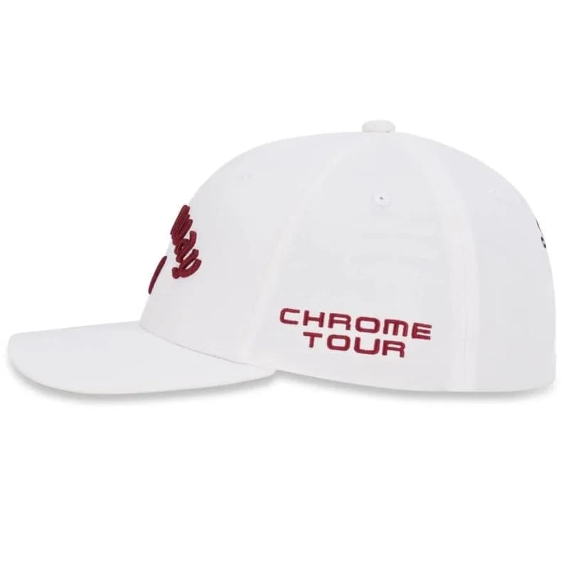 Gorra Callaway  Tour Perf Pro Cuantum Blanca/Roja - vista miniatura 3