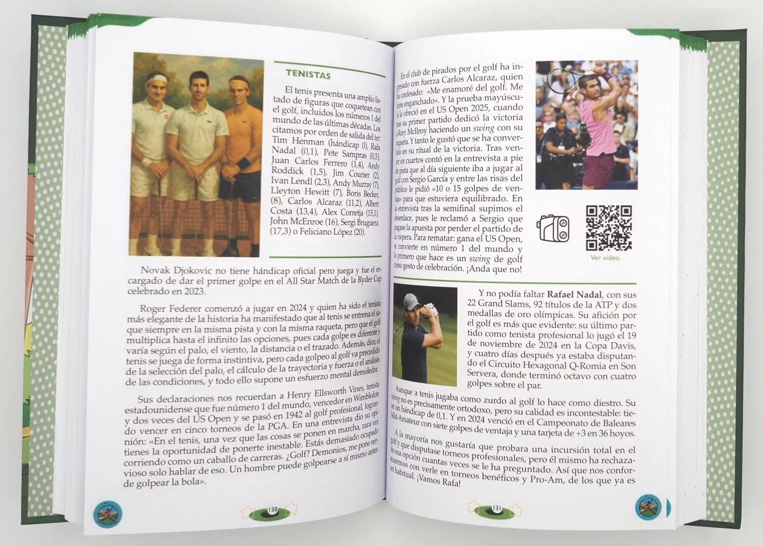 Libro DE GOLF  19 HOYOS Y 500 GOLPES - vista miniatura 3