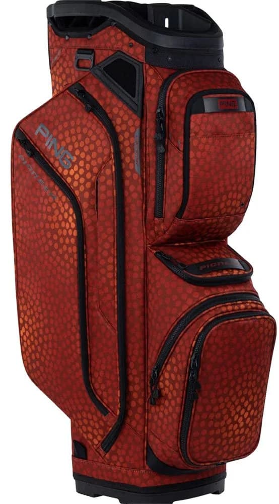 PING Pioneer Limited Edition Golf Cart Bag - Rust Mosaic