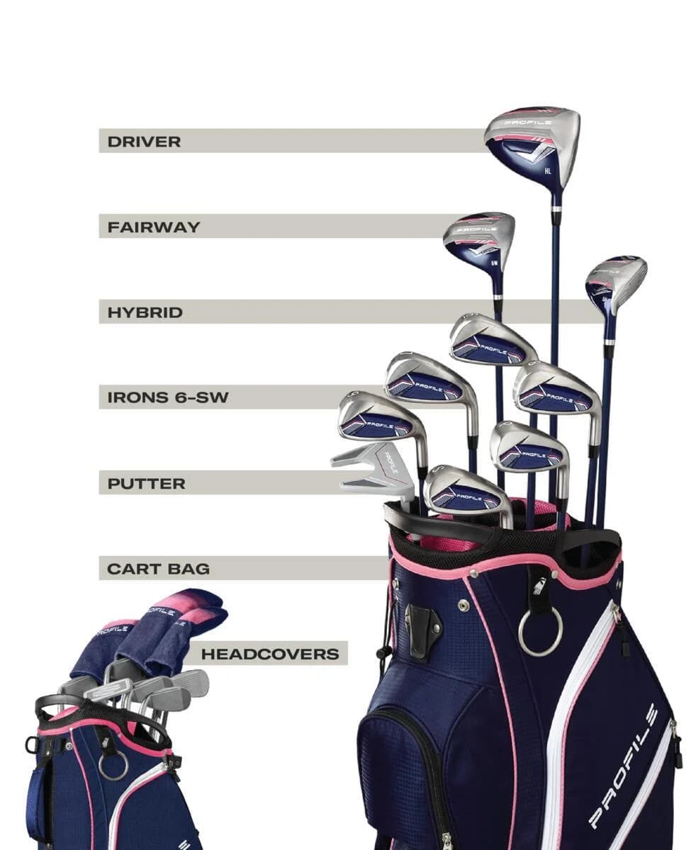 Set Wilson Profile Mujer Con Bolsa de Carro - vista miniatura 1