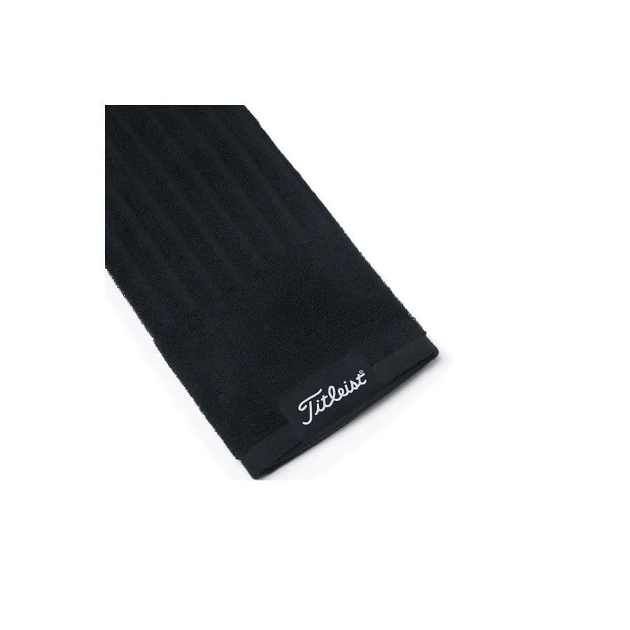 Toallas de golf Titleist Players Tri-Fold Towel Negra - vista miniatura 4