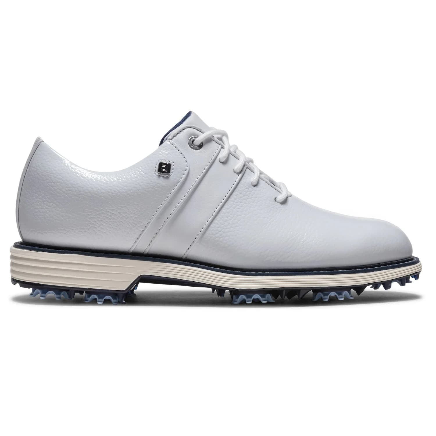 Zapatos de golf FootJoy Premiere Series Packard para mujer Blanco/Pageant Blue - vista miniatura 6
