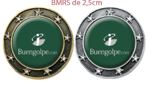 Marcadores de golf Personalizados BMRS de 2.5 Cm - imagen 1