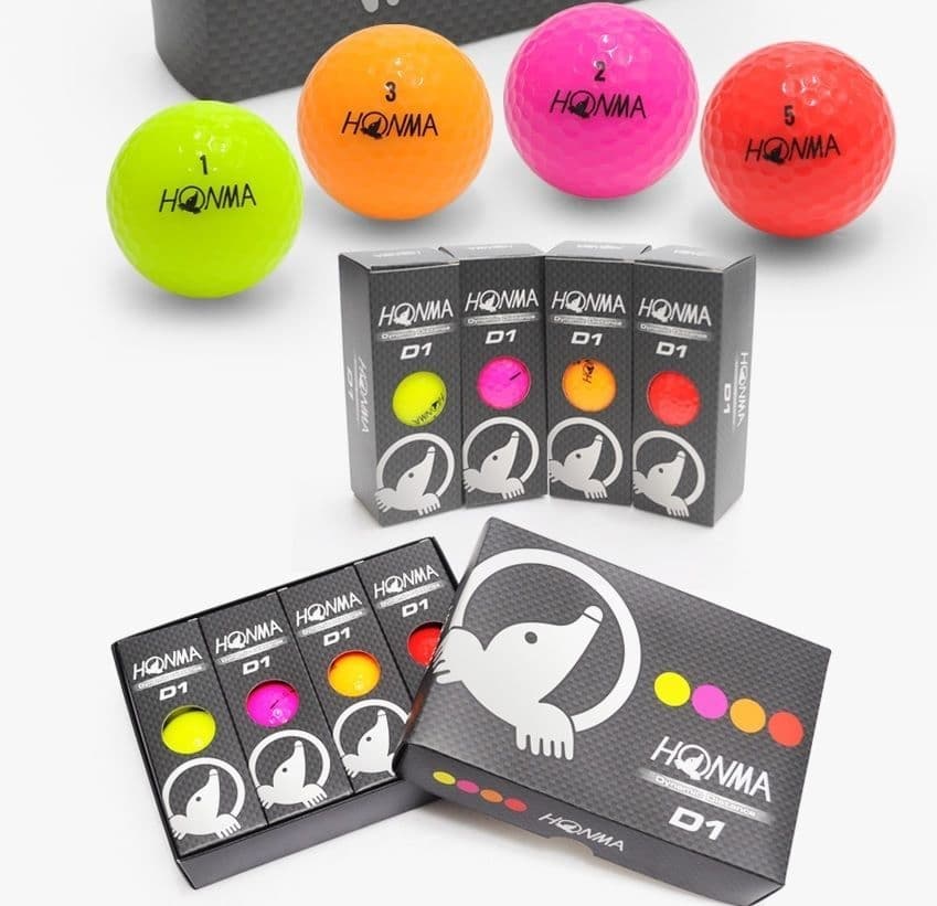 Bolas HONMA D1 Multicolor Oferta 3x2 - imagen 1