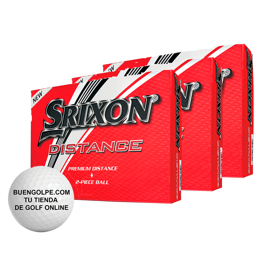 Bolas de golf Srixon Distance Personalizadas con TEXTO - imagen 3