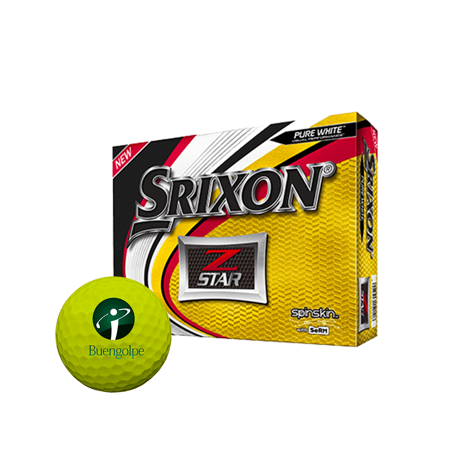 Bolas de golf Personalizadas Srixon Z-STAR LOGO