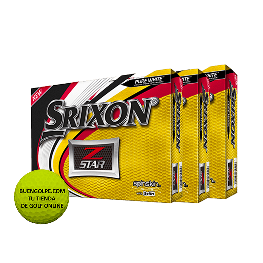 Bolas de golf Srixon Z-STAR Personalizadas con TEXTO
