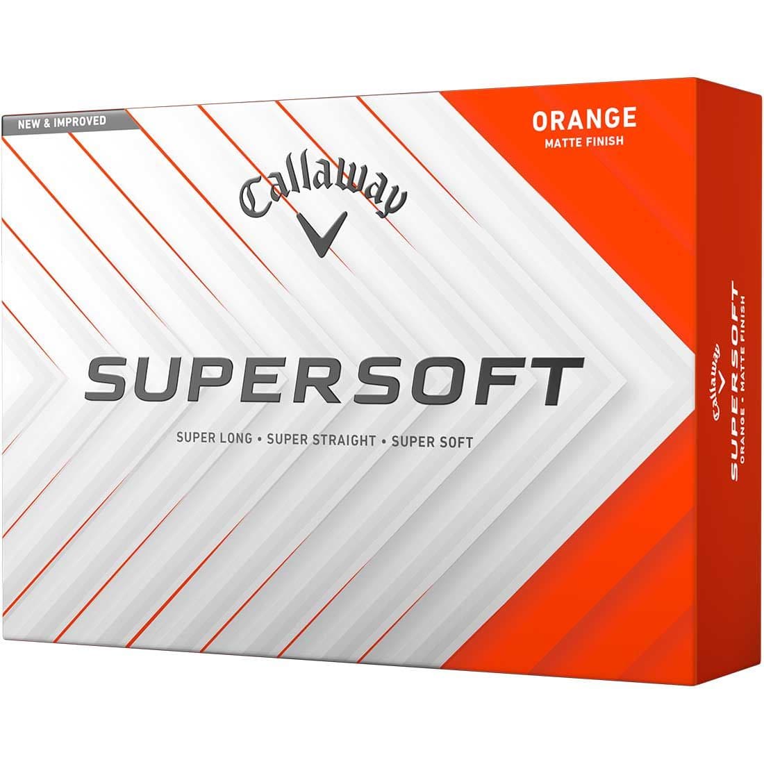 Bolas de golf Callaway SuperSoft Naranja - imagen 4