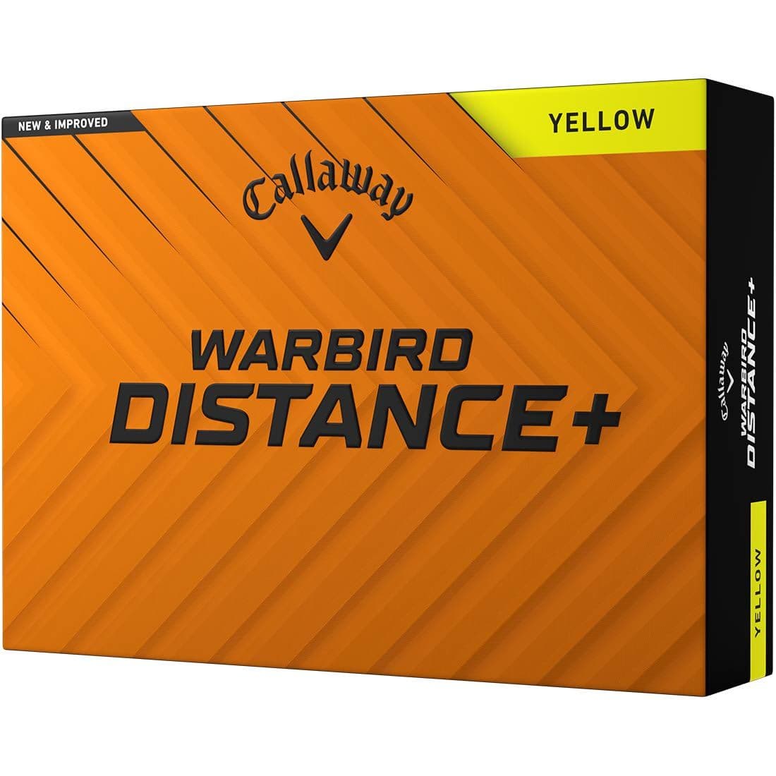 Bolas de golf Callaway Warbird Distance+ Yellow