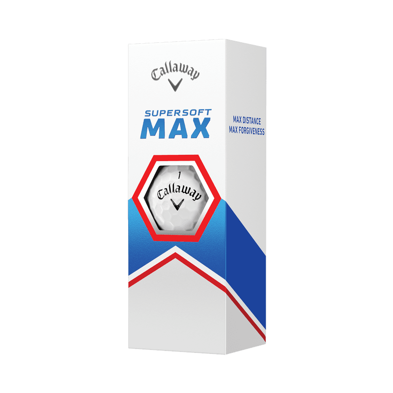 Bolas de golf Callaway SuperSoft MAX Color Blanca
