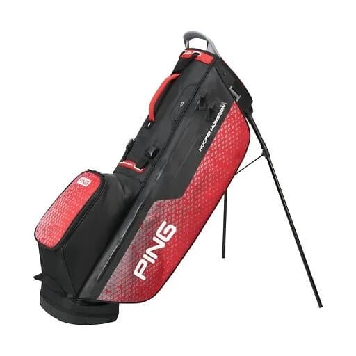 Bolsa Ping Hoofer Monsoon Stand Black/Red