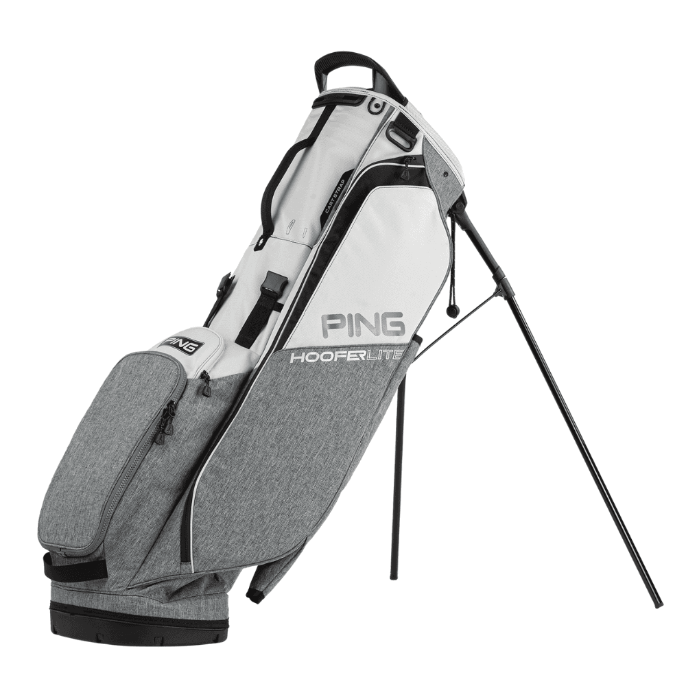 Bolsa Ping Hoofer Lite Stand Bag Heather Grey/Platinum/Black