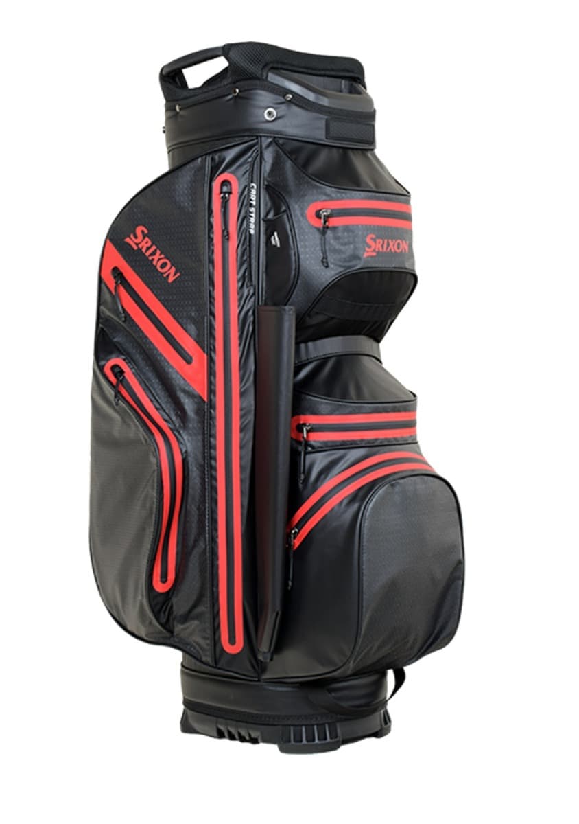 Bolsa Srixon Weatherproof Cart Negra/Roja 2025