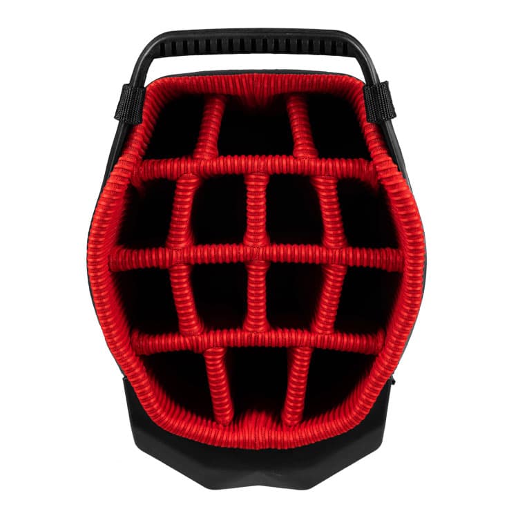 Bolsa Sun Mountain H2NO 14 Way Stand Black-White-Red - imagen 1