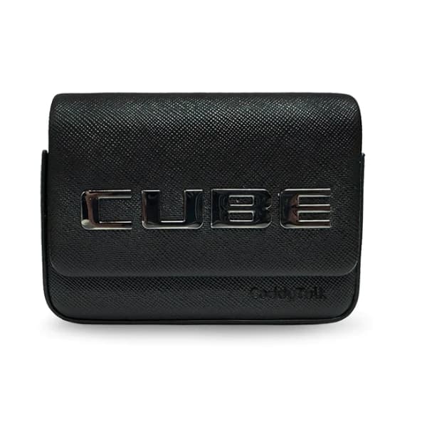Caddytalk Cube laser rangefinder Silver + Funda Negra