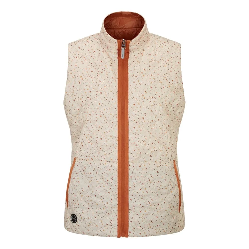 Chaleco Ping Bryony Reversible Antique P93716-AWA White Multi/Auburn hover