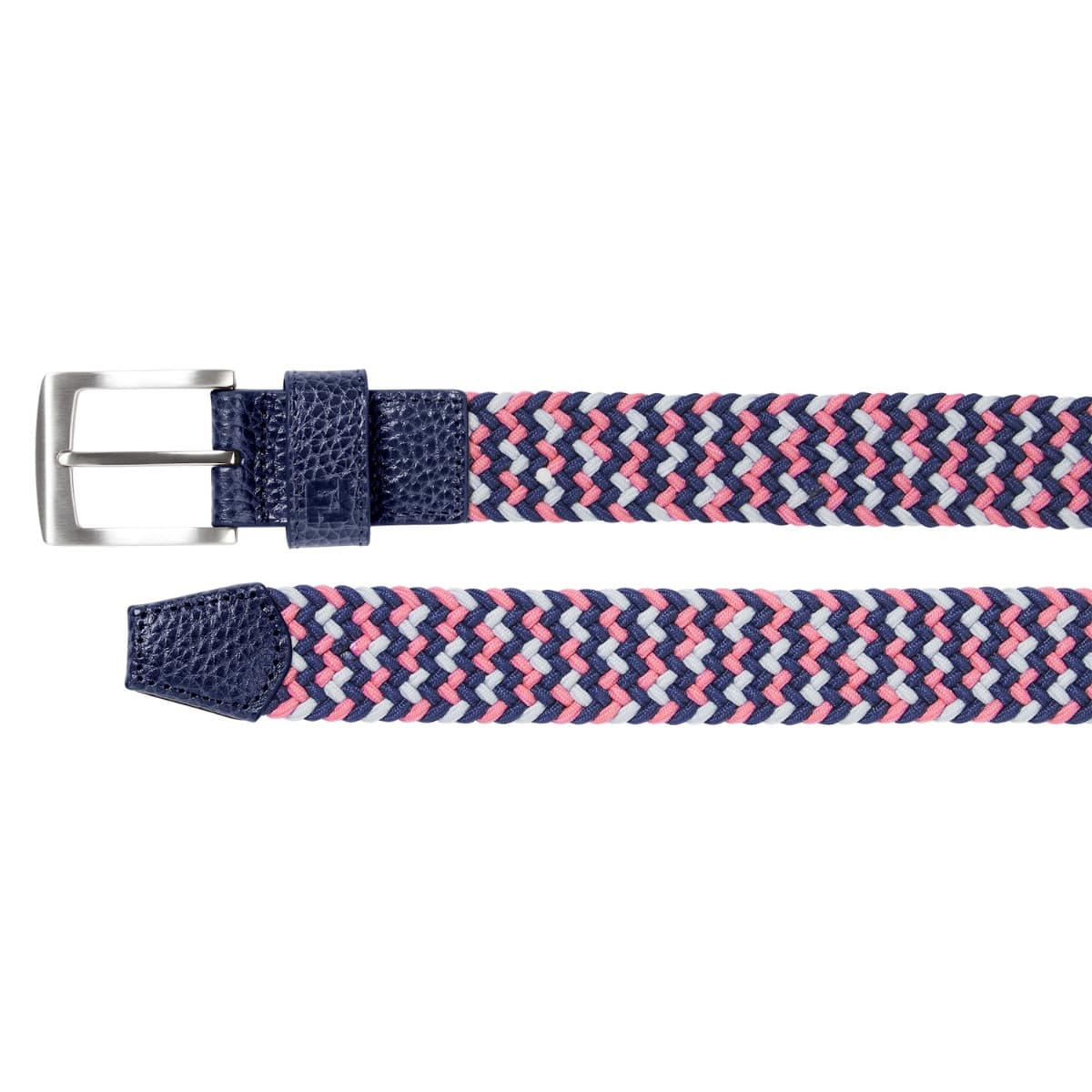 Cinturón Footjoy Braided 69569 White/Navy/Hot Pink Hombre hover