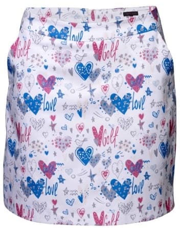 Falda Girls Golf Hearts in Pastell GG13705 Talla L - imagen 1