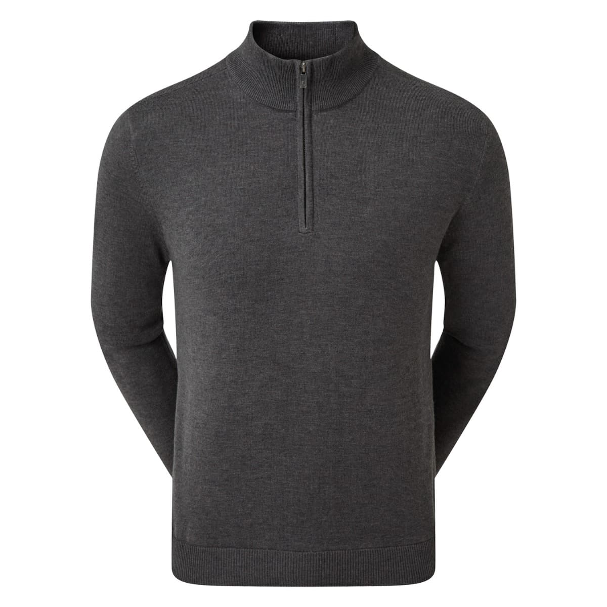 Jersey Footjoy Lambswool Lined Heather Charcoal Ref. 90212 ( cortavientos ) - imagen 4