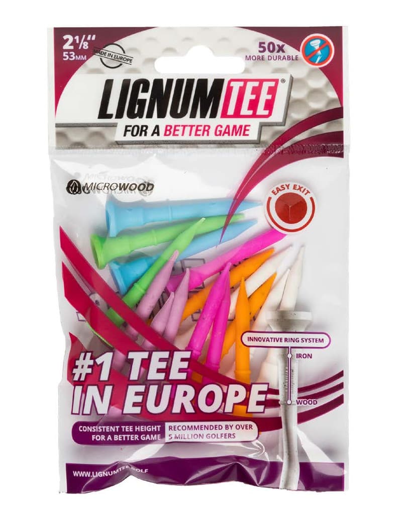 Tees Lignum Tee biodegradables 2 1/8 ( 53mm )