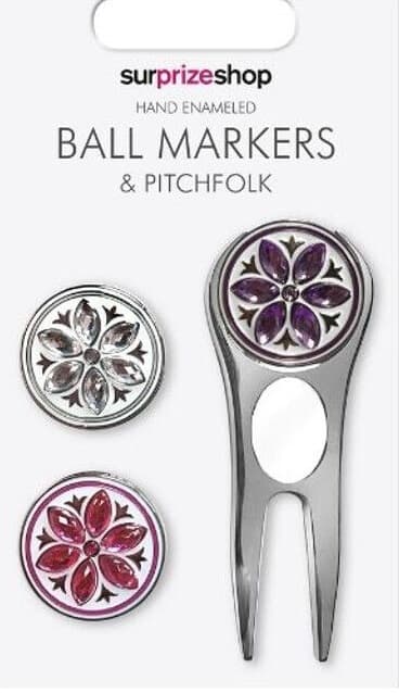 Marcadores y Arreglapiques de Golf Surprizeshop G2GPFS004