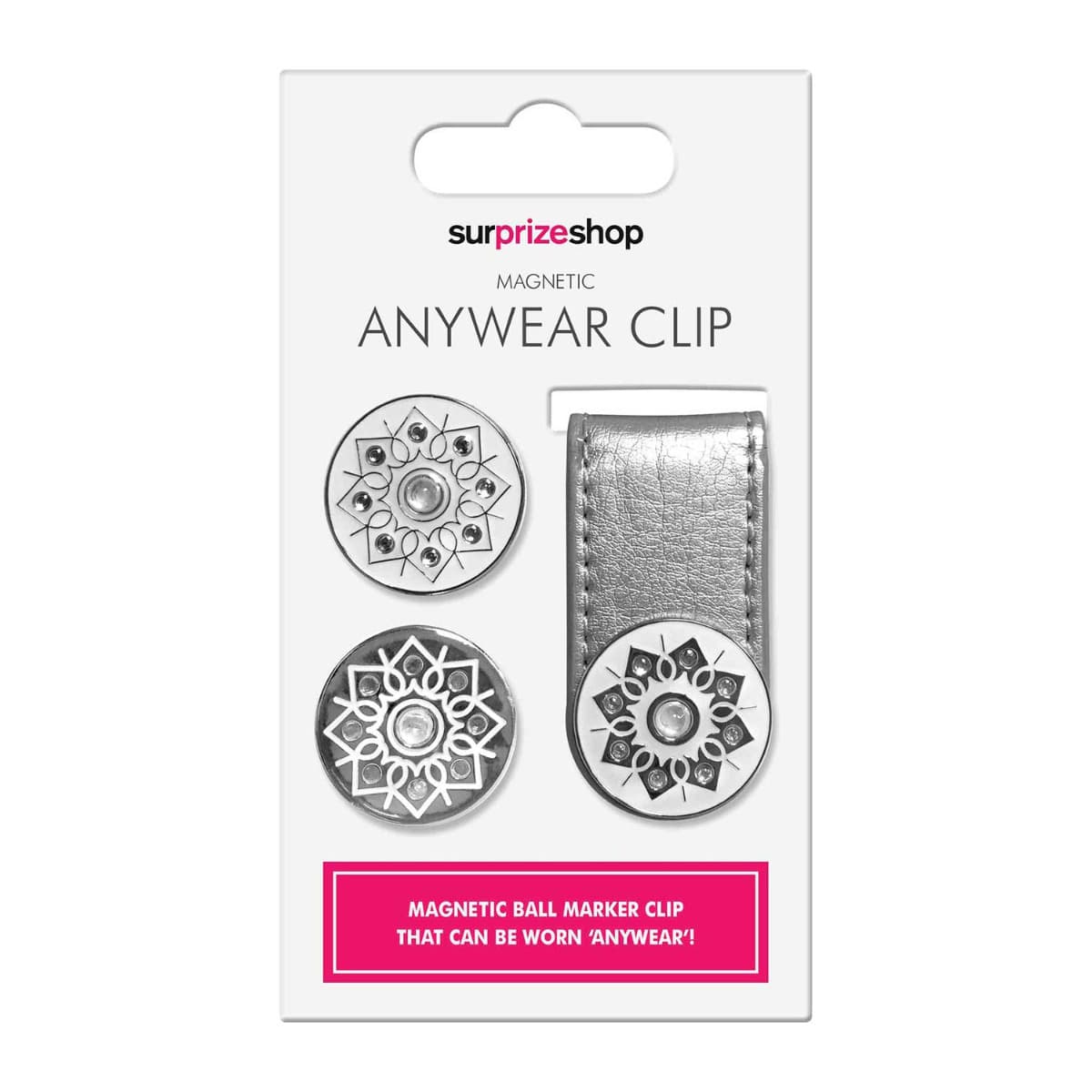 Marcadores de golf Surprize Shop Clip Anywhere Ball Marker Clips