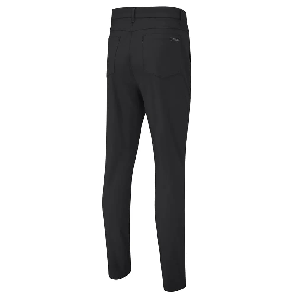 Pantalon Ping Tour Tapered Fit P03582-060 Negro Hombre - imagen 1