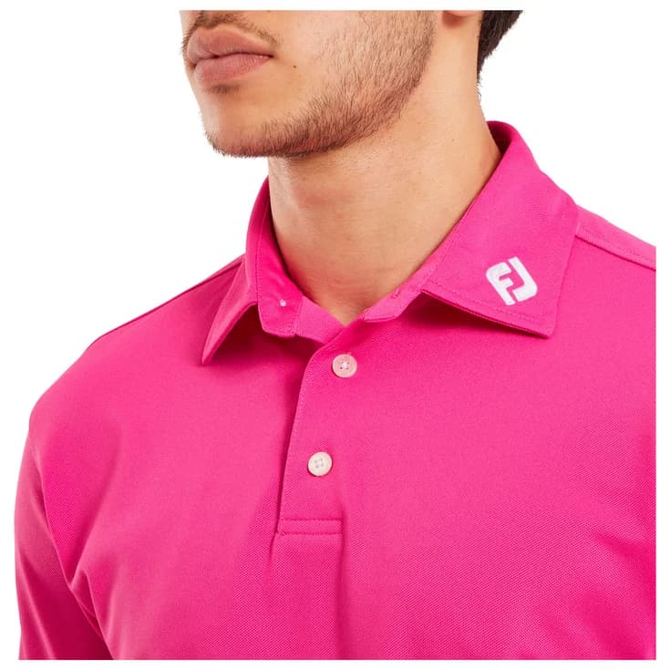 Polo Footjoy Solid Pique Hot Ref. 81673 Rosa Hombre