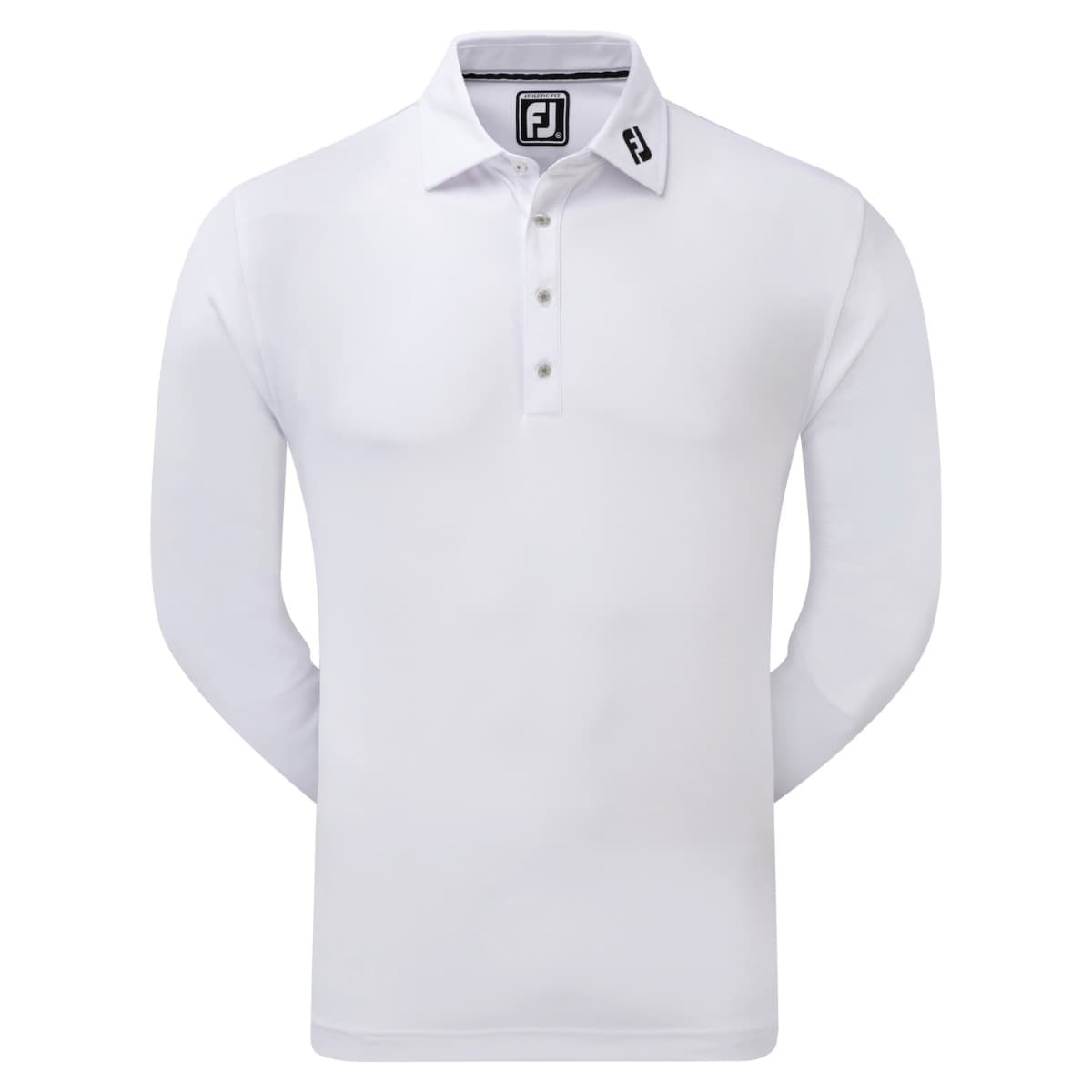 Polo Footjoy Thermocool Self Collar Blanco 96953 Hombre