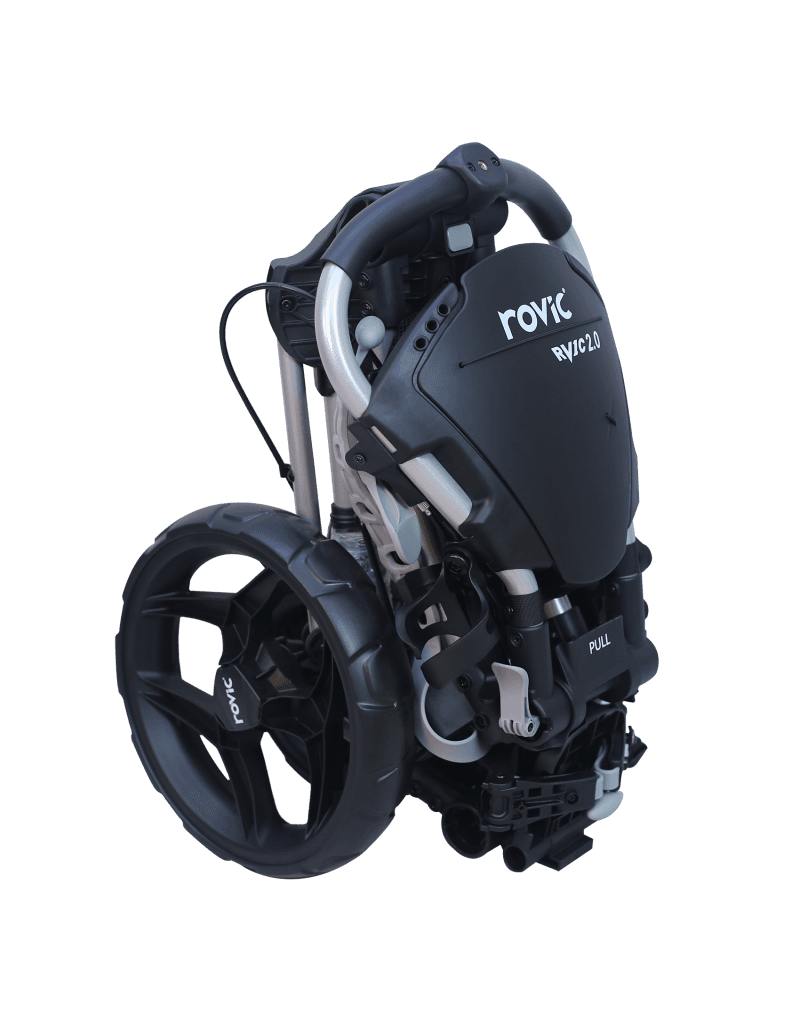 Carro de Golf Rovic RV1C Plata/Negro hover