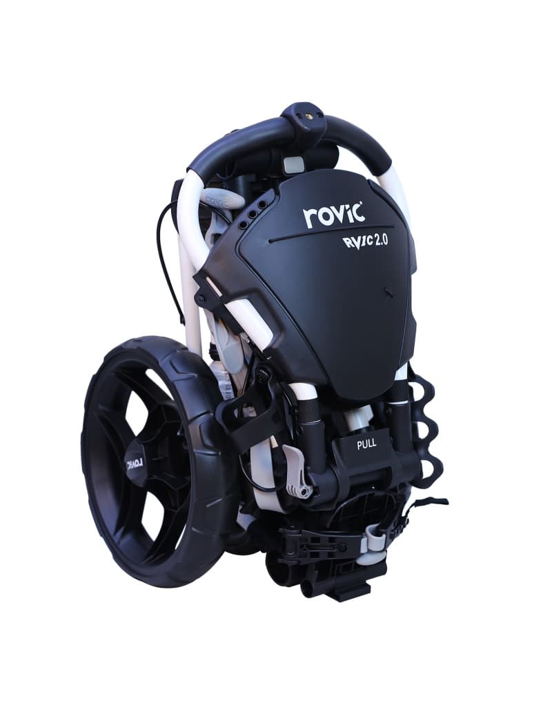 Carro de Golf Rovic RV1C Blanco/Negro hover