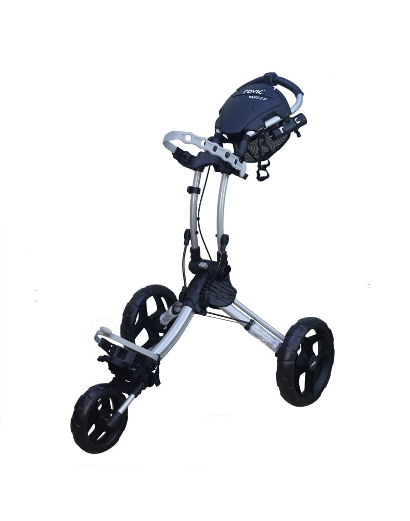 Carro de Golf Rovic RV1C Plata/Negro