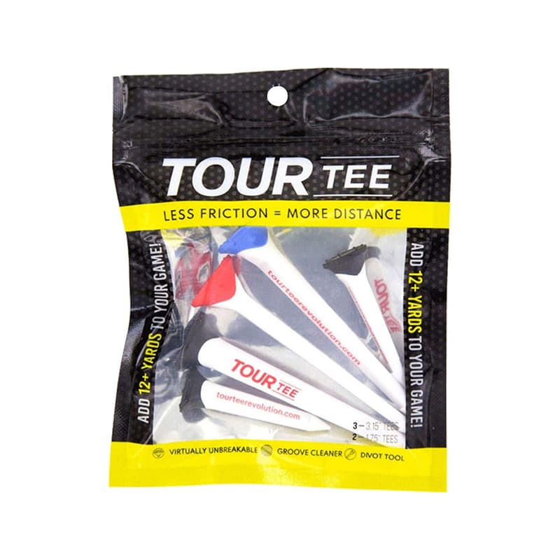 Tees Tour Tee Combo Yellow Pack 5 Tees | (3 x 8cm., 2×4,45cm.) hover