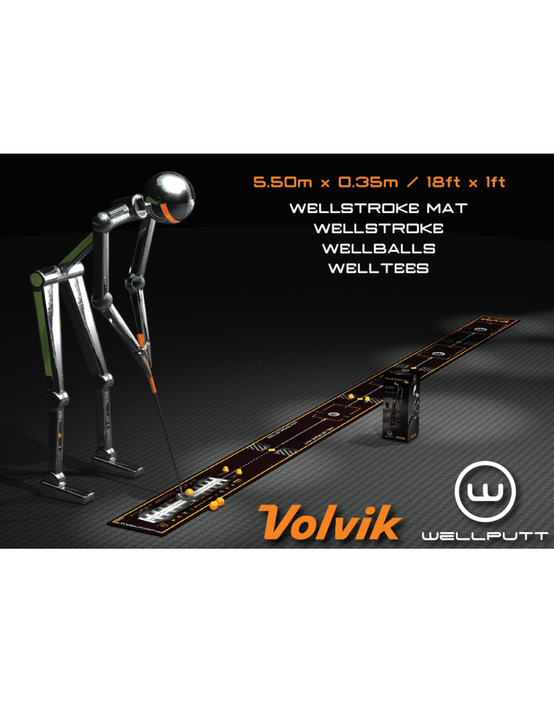 Alfombrilla tecnica Wellingputt Wellstroke Mat Pro Volvik